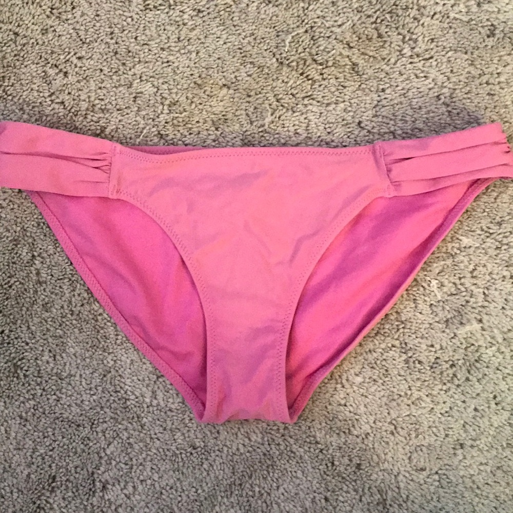 Pink hipster swim bottoms